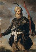 Pier Francesco Mola Oriental Warrior oil on canvas